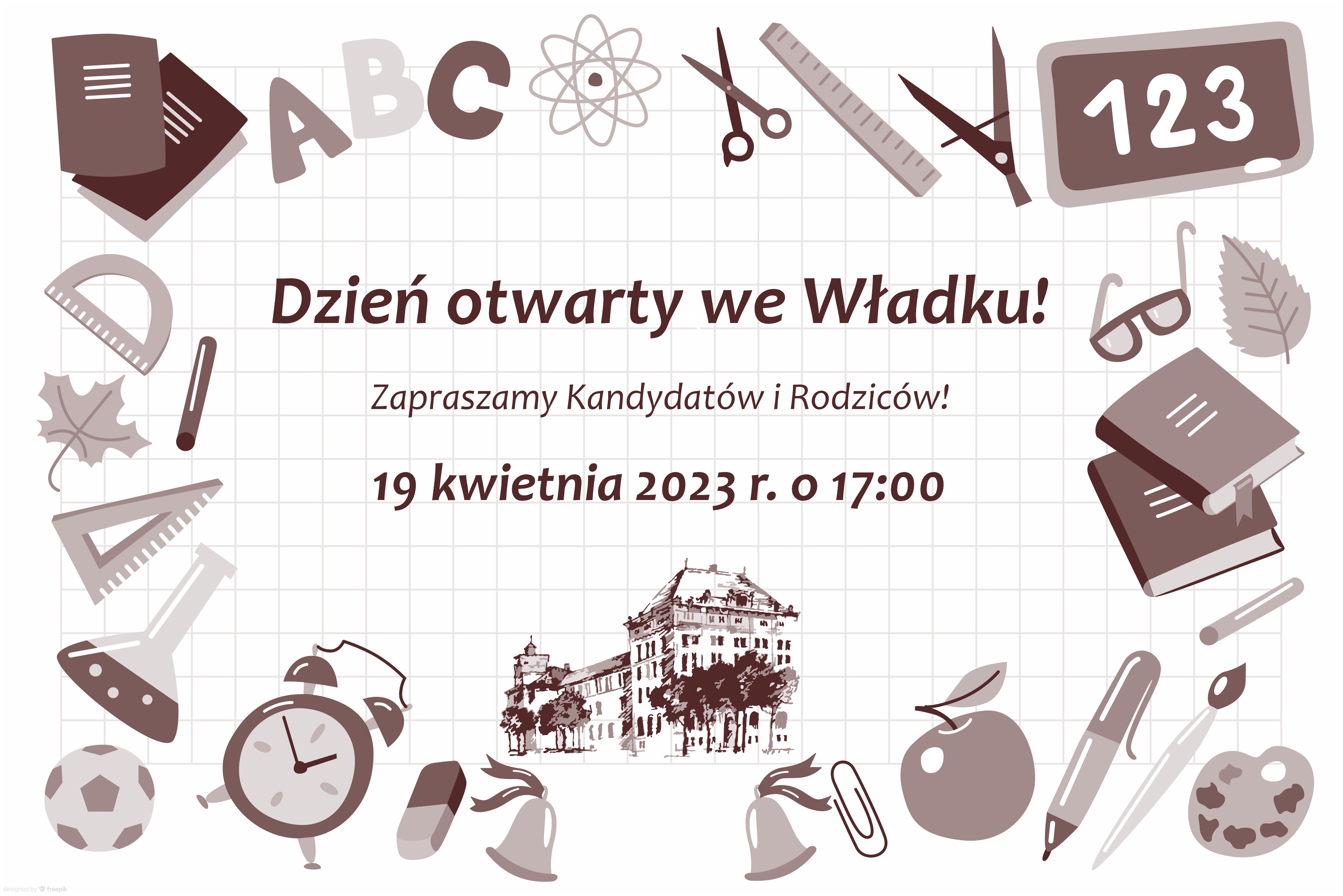 Dzień otwarty we Władku! Zapraszamy Kandydatów i Rodziców! 19 kwietnia 2023 roku o 17:00